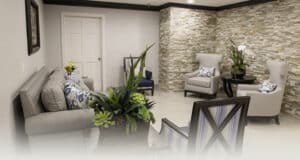 The lobby at Homestead