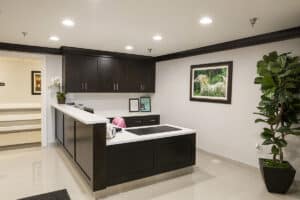 The nurses station at Homestead