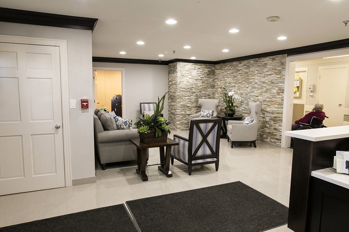 The lobby at Homestead