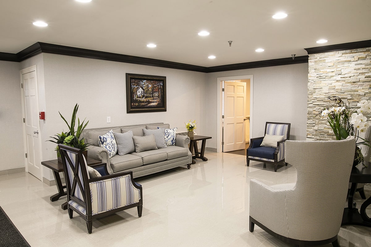 Chairs and couches at Homestead