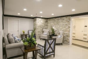 The lobby of Highland