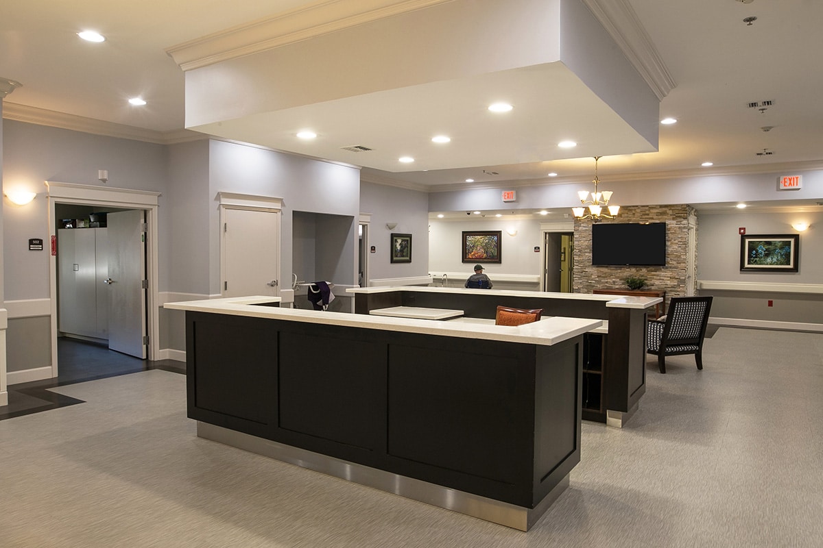 A common room at Homestead